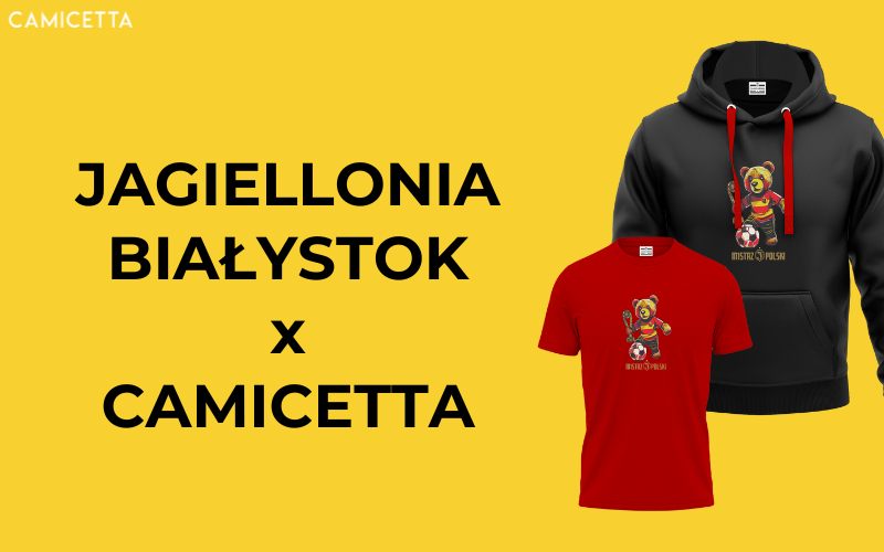 Jagiellonia x Camicetta - polski producent odzieży
